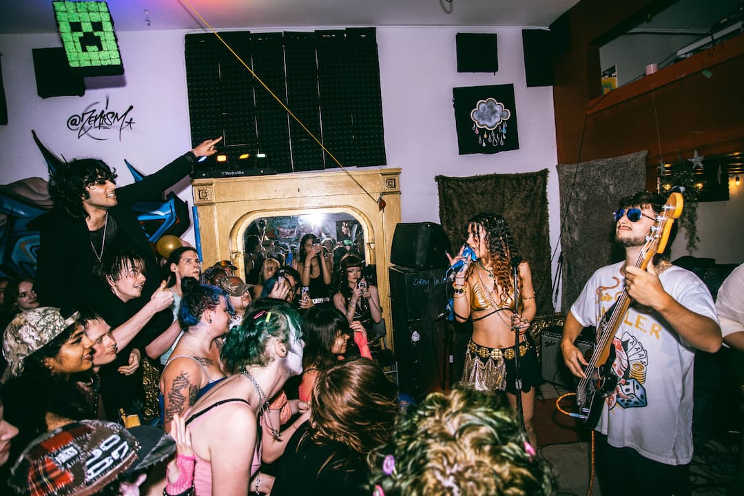 Grey Lab from the outside.